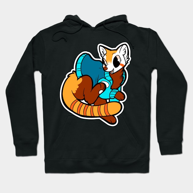 Rad Red Panda Hoodie by arkay9